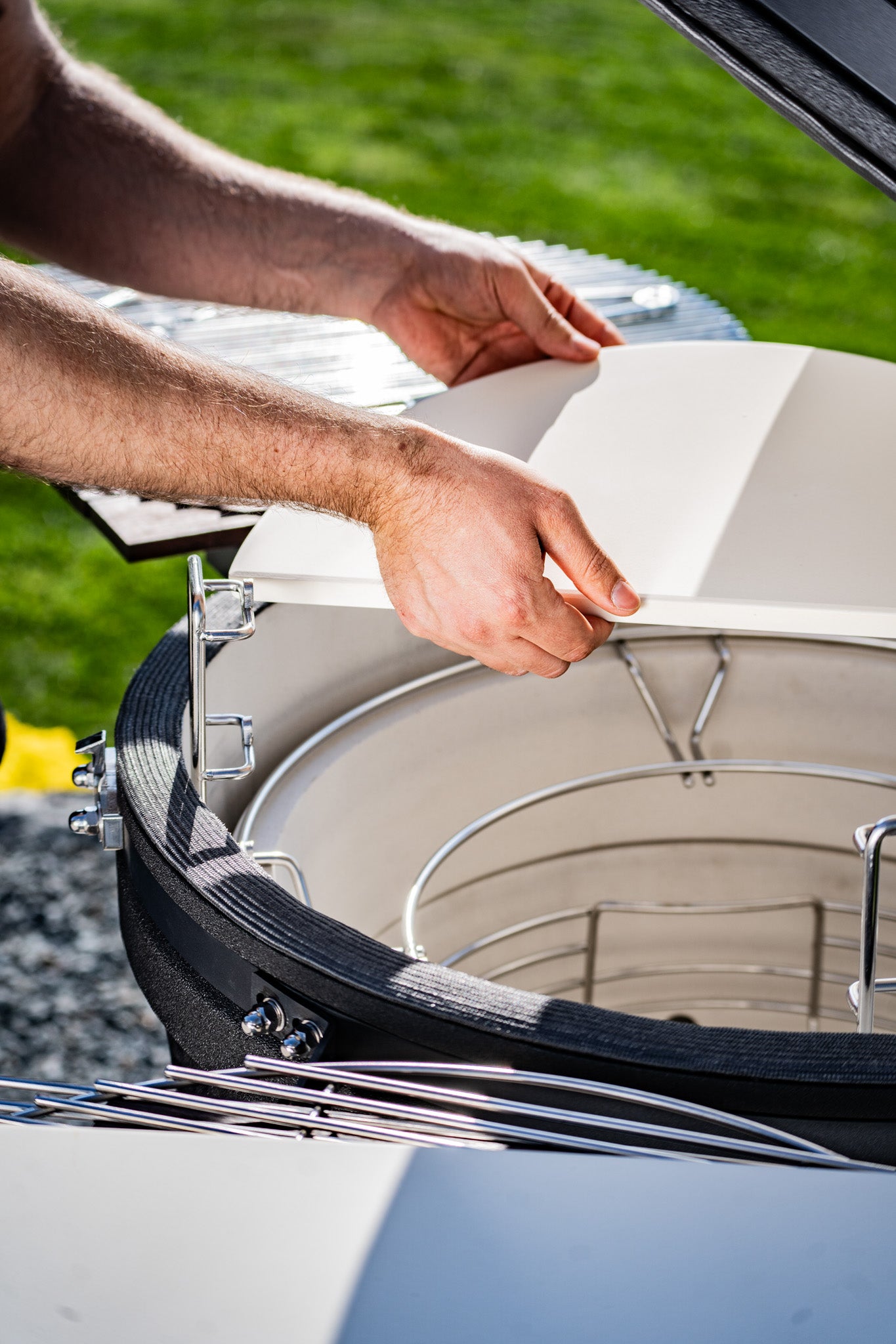 Low & Slow heat deflector set Kamado