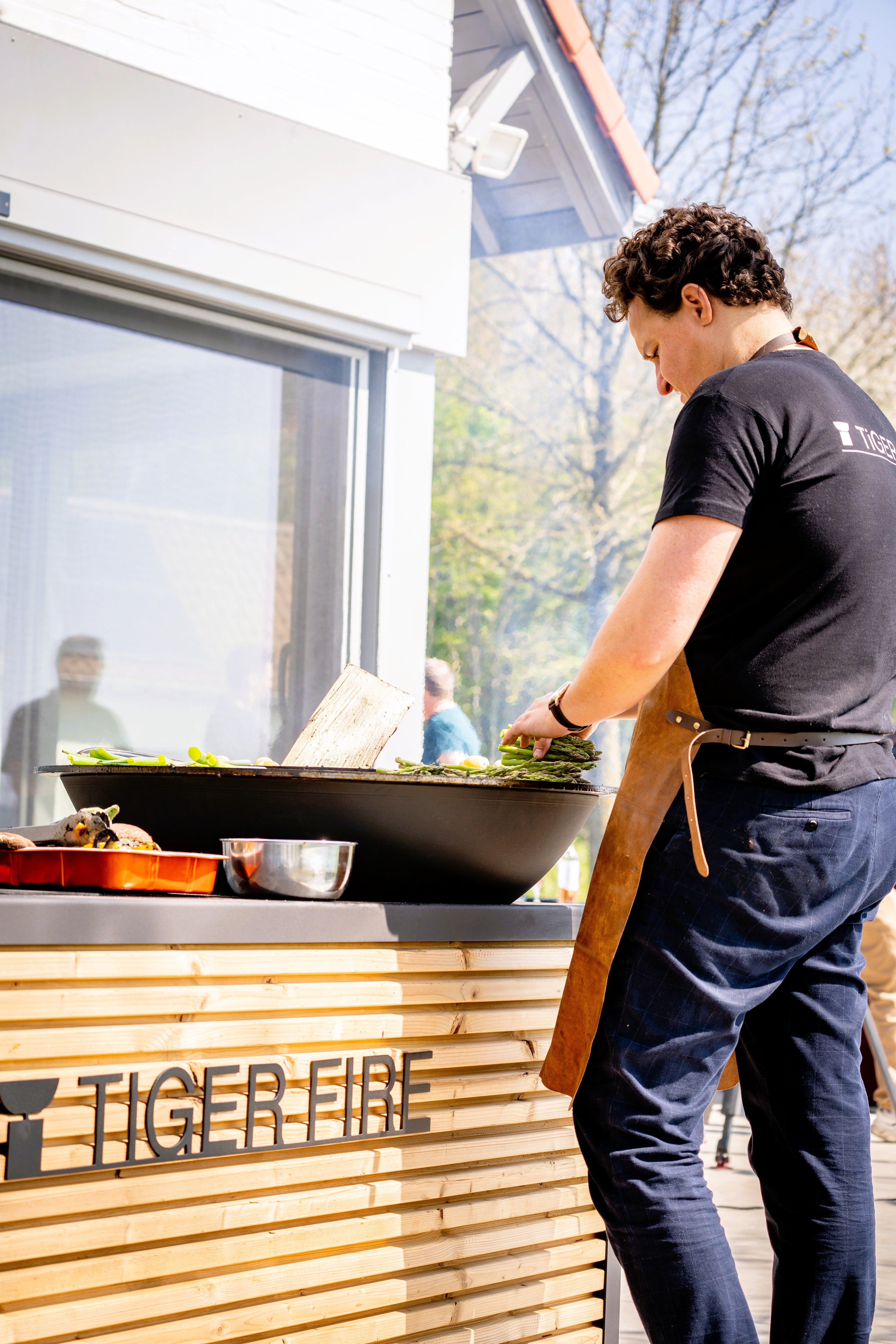 Buitenkeuken met plancha bbq
