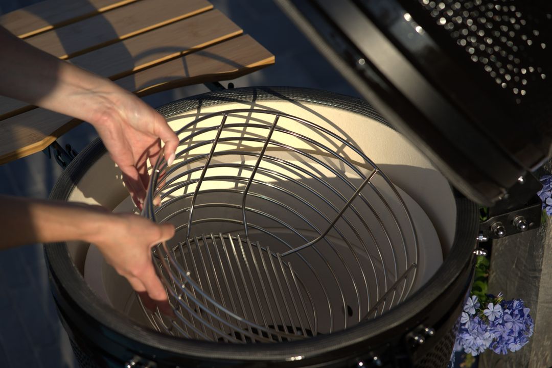 Charcoal basket Kamado